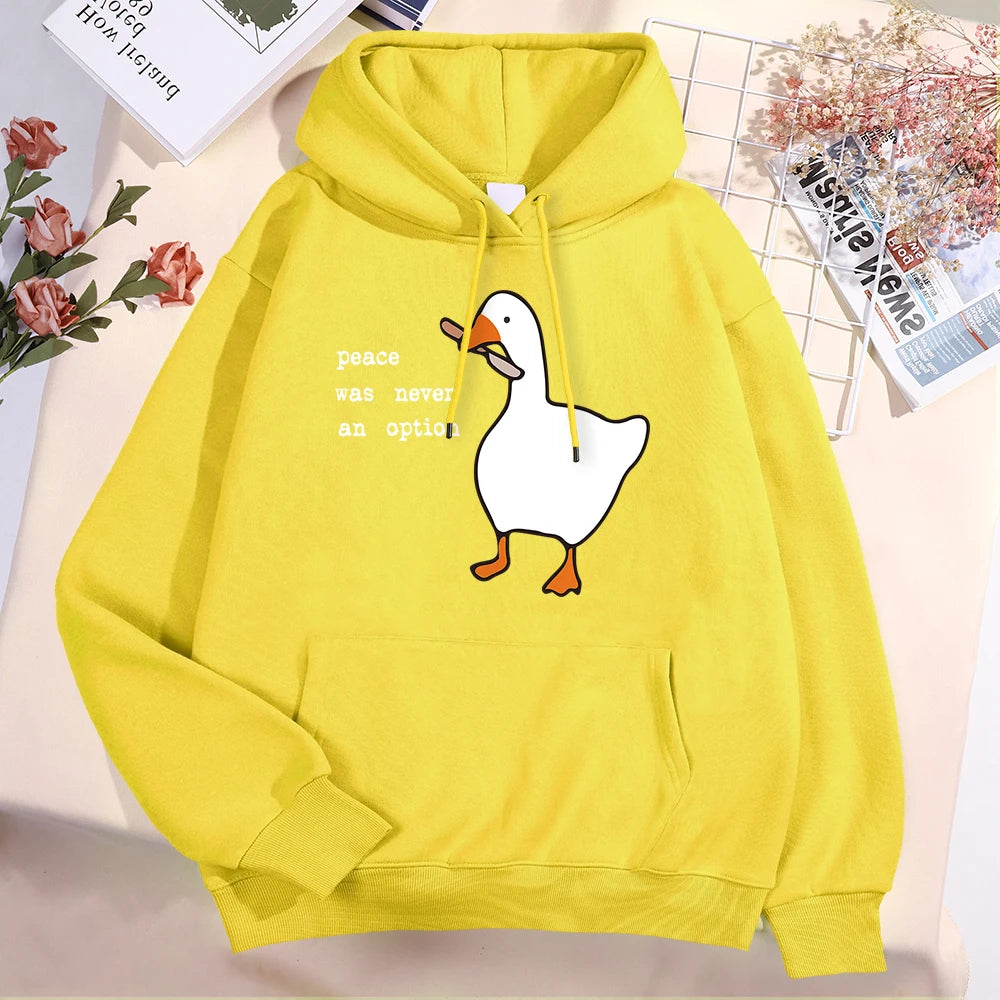 "Men & Women Streetwear Fashion Fleece Hoodies."