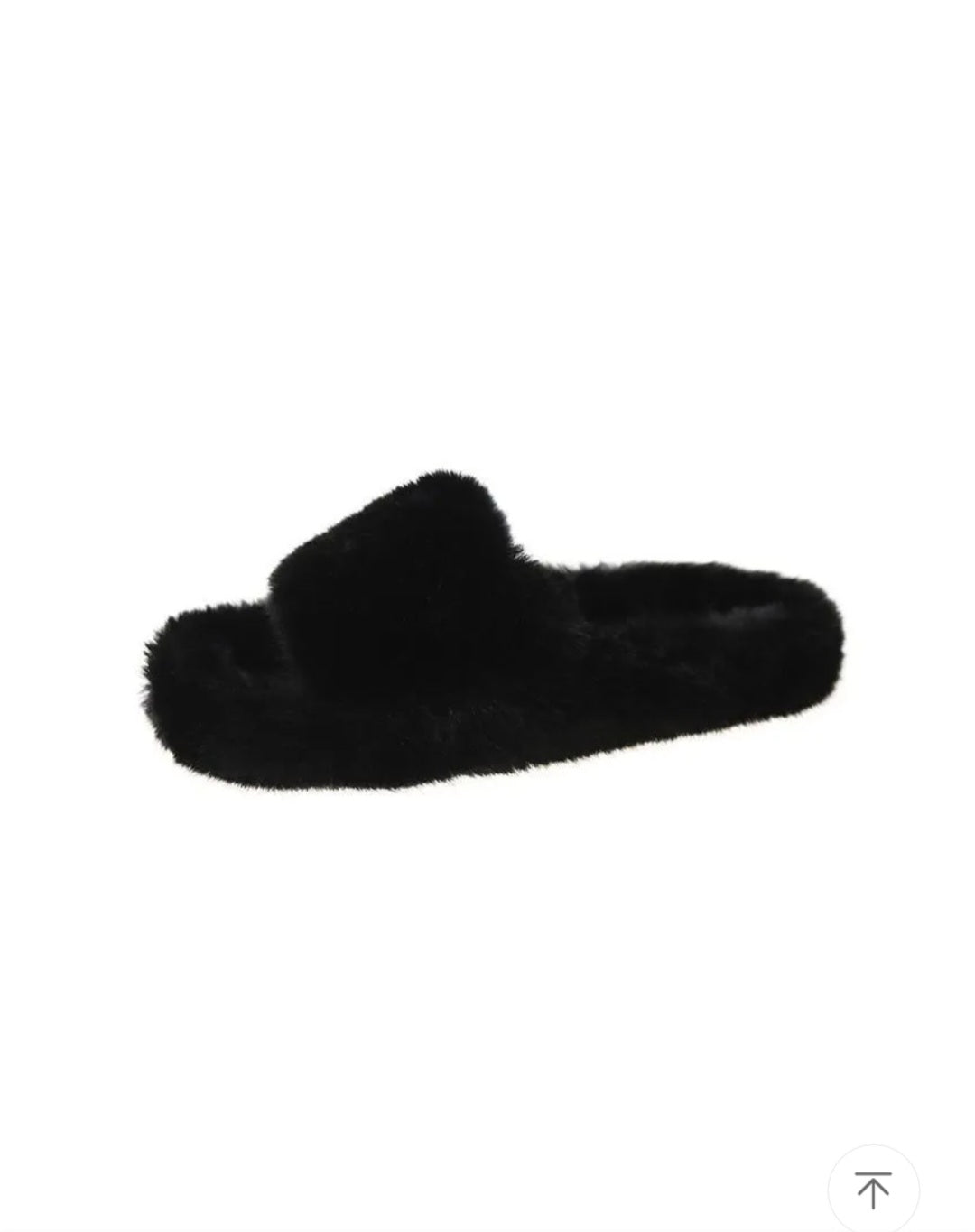 Ladies Fur Slippers Light Board Solid Color Home Shoes Women Shoes