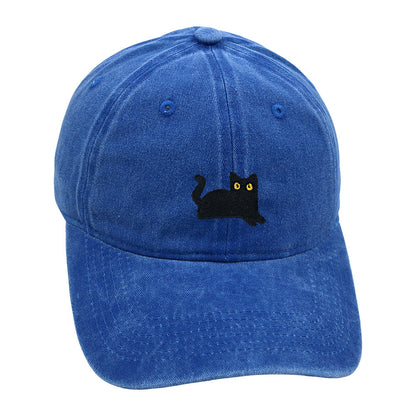 Retro Distressed Men And Women Peaked Cap