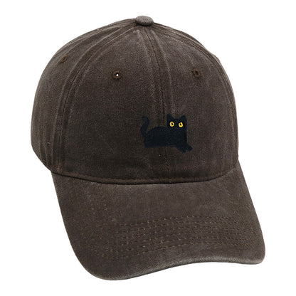 Retro Distressed Men And Women Peaked Cap