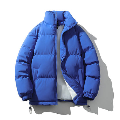 Men's Stand Collar Loose And Warm Down Coat