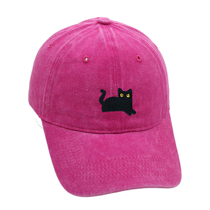 Retro Distressed Men And Women Peaked Cap