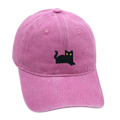 Retro Distressed Men And Women Peaked Cap