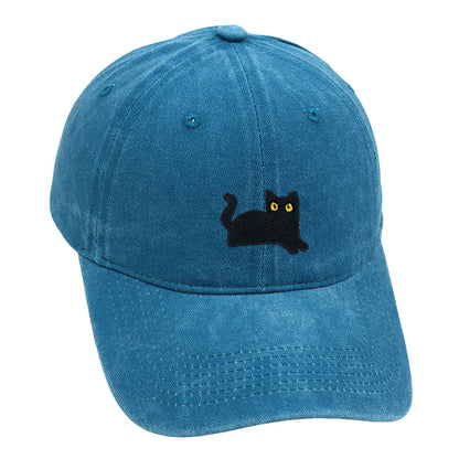 Retro Distressed Men And Women Peaked Cap