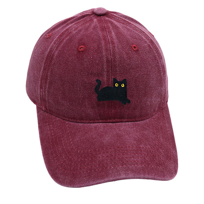Retro Distressed Men And Women Peaked Cap