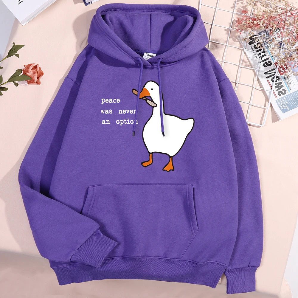 "Men & Women Streetwear Fashion Fleece Hoodies."