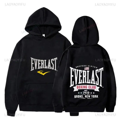 "Casual Everlast Hoodies."