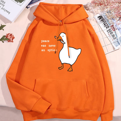 "Men & Women Streetwear Fashion Fleece Hoodies."