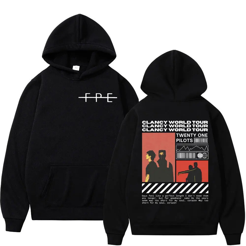 "The Clancy Tour 2025 Hoodie."