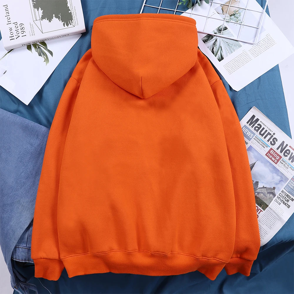 "Men & Women Streetwear Fashion Fleece Hoodies."