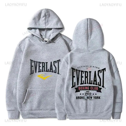 "Casual Everlast Hoodies."