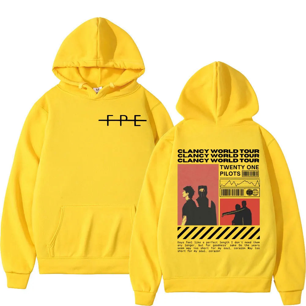 "The Clancy Tour 2025 Hoodie."