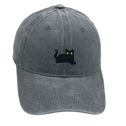 Retro Distressed Men And Women Peaked Cap